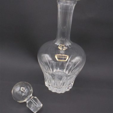 carafe cristal taille