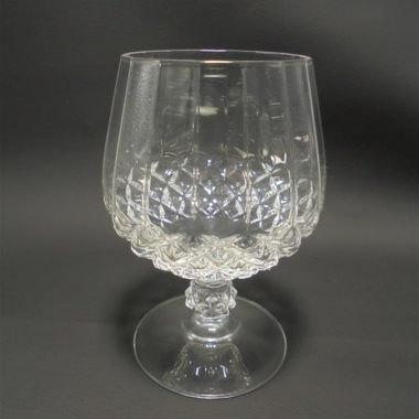 6 verres a cognac en cristal