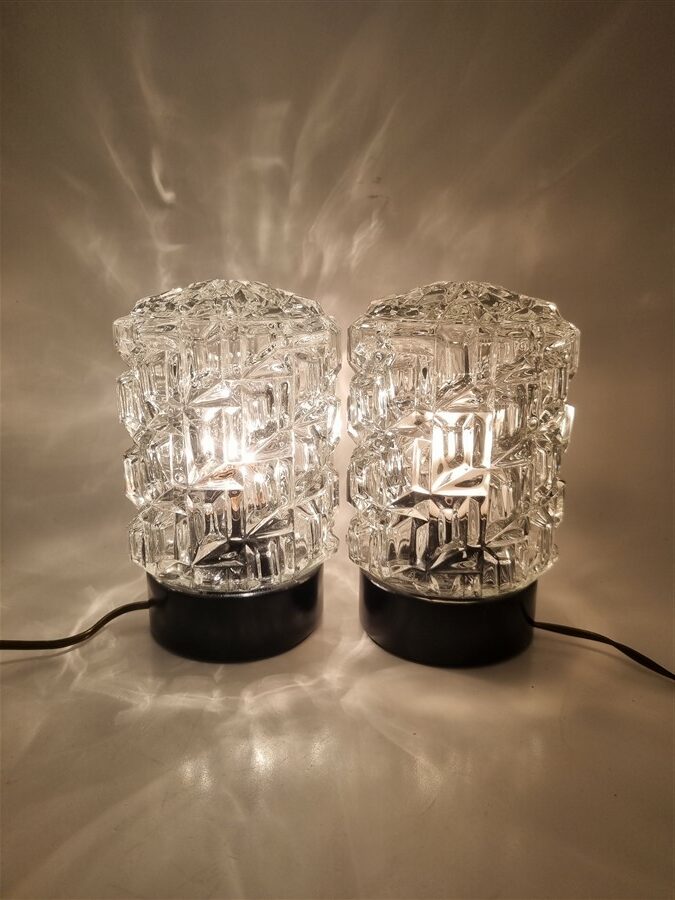 paire de lampes vintage