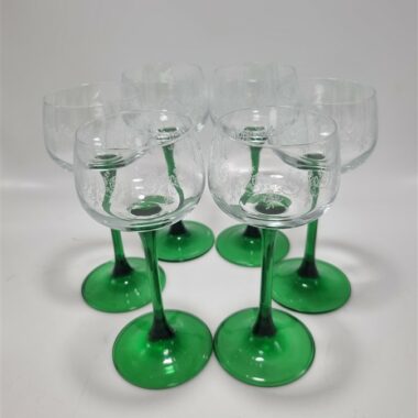 Set de 6 verres a vin d Alsace