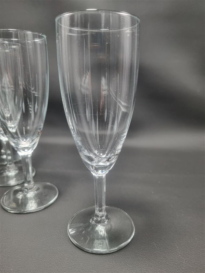 Set de 4 flutes a champagne