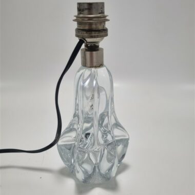 pied de lampe en cristal